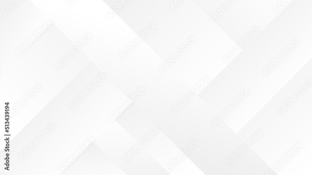 Fototapeta premium Abstract white and grey gradient with modern geometric pattern background for graphic design
