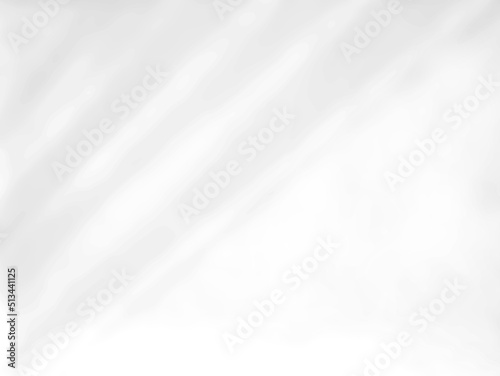 Abstract shadow lines from blinds on white wall background