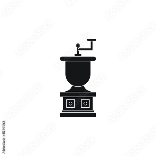 grinder coffee vector for website symbol icon presentation