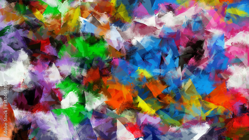 Colorful Texture Painting on Canvas with Strokes. Modern Cover Design Texture. Colorful Texture Painting on Canvas with Strokes. Modern Cover Design Texture.