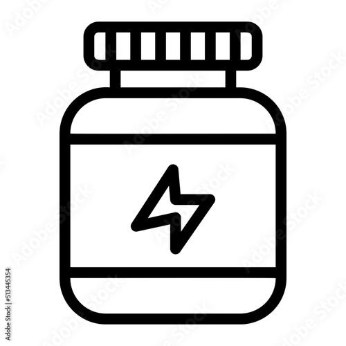 protein line icon