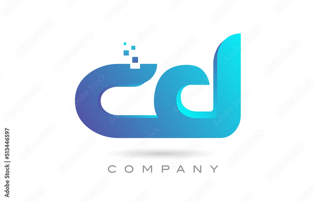 CD alphabet letter logo icon combination design. Creative template for business and company CD alphabet letter logo icon combination design. Creative template for business and company