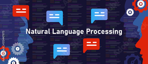 Natural language processing chat bubble script software programming