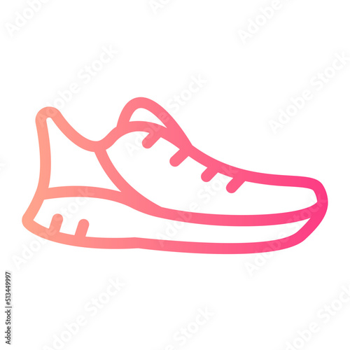 sneakers gradient icon