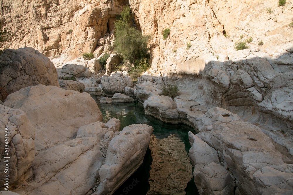 Refreshing swimming visit to Wadi Bani Khalid, Oman Refreshing swimming visit to Wadi Bani Khalid, Oman