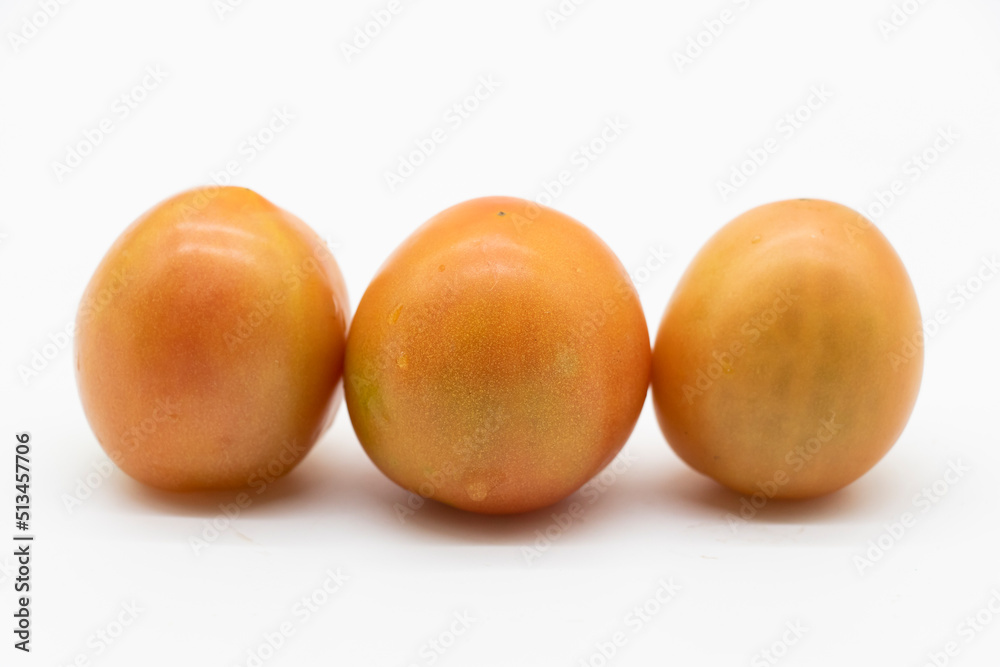 Tomatoes isolated on white background. organic vegetable Tomatoes isolated on white background. organic vegetable