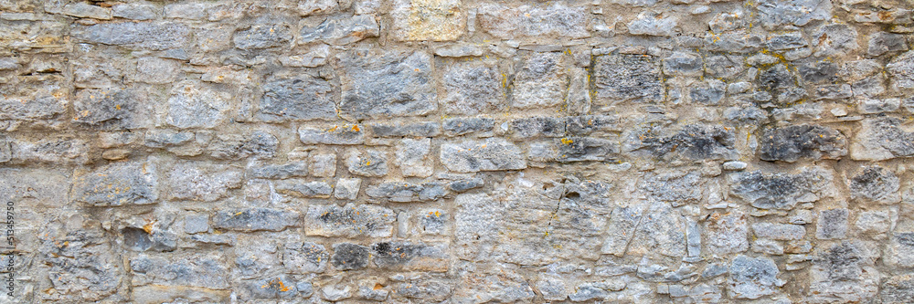 Historische Mauer mit alten Steinen