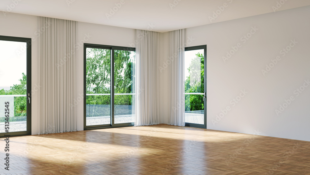 Illustration 3D rendering large luxury modern bright interiors Living room mockup computer digitally generated image Illustration 3D rendering large luxury modern bright interiors Living room mockup computer digitally generated image