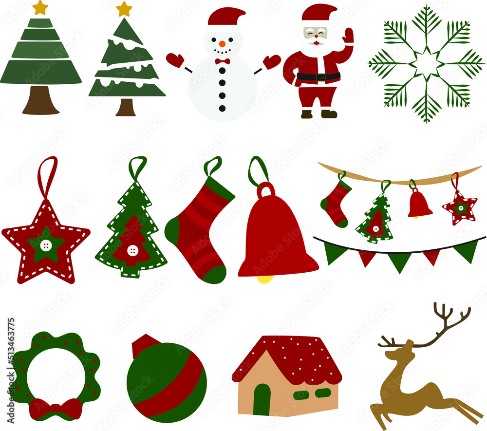 christmas icons set 3 christmas icons set 3