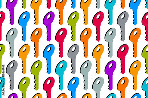 Keys seamless vector wallpa...