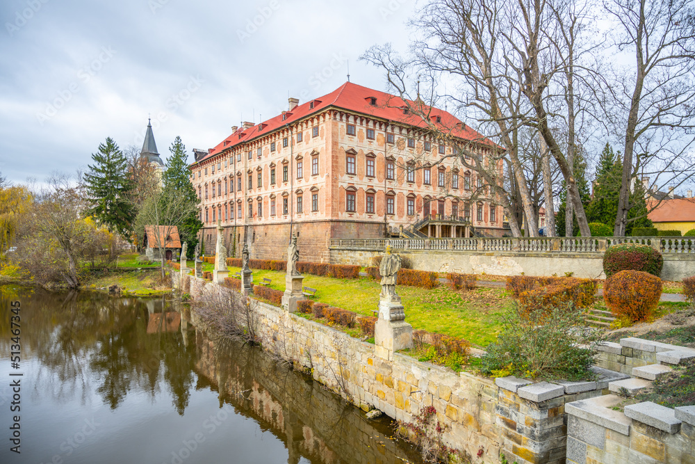 Libochovice Chateau - baroque historical building