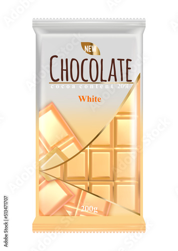 White Chocolate Bar Composition