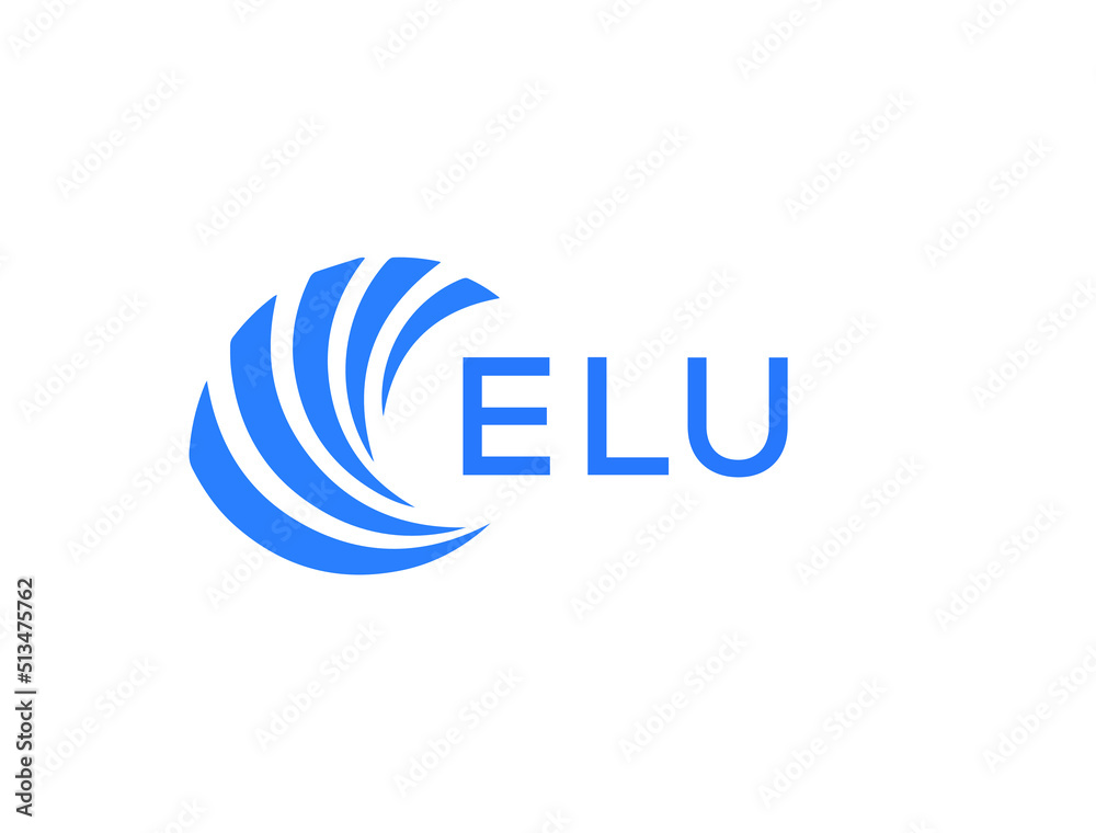 ELU Flat accounting logo design on white background. ELU creative initials Growth graph letter logo concept. ELU business finance logo design.
ELU Flat accounting logo design on white background. ELU creative initials Growth graph letter logo concept. ELU business finance logo design.