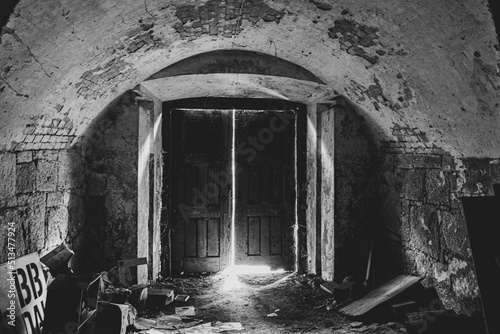 old abandoned building