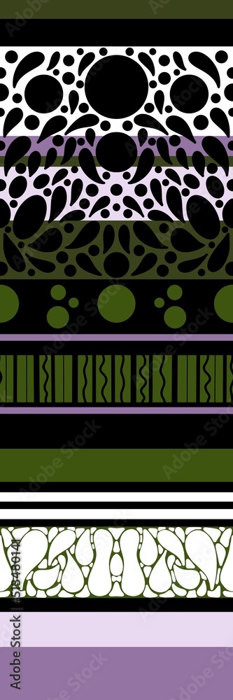 Abstract seamless geometric ethnic pattern for packaging and gifts and cards and linens and kids