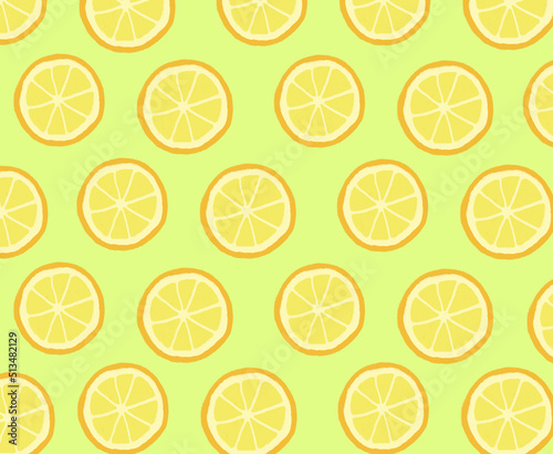 pattern with tangerines
