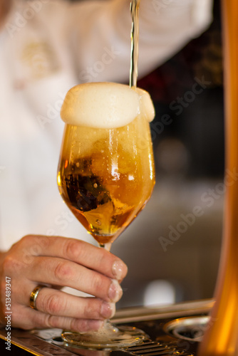 Quadro su tela Bebidas, maridaje.