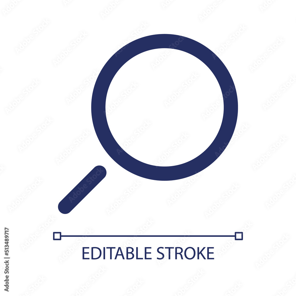Searching RGB color ui icon. Raise query. Search engine. Seek for information. Simple line element. GUI, UX design for mobile app. Vector isolated pictogram. Editable stroke. Arial font used Searching RGB color ui icon. Raise query. Search engine. Seek for information. Simple line element. GUI, UX design for mobile app. Vector isolated pictogram. Editable stroke. Arial font used