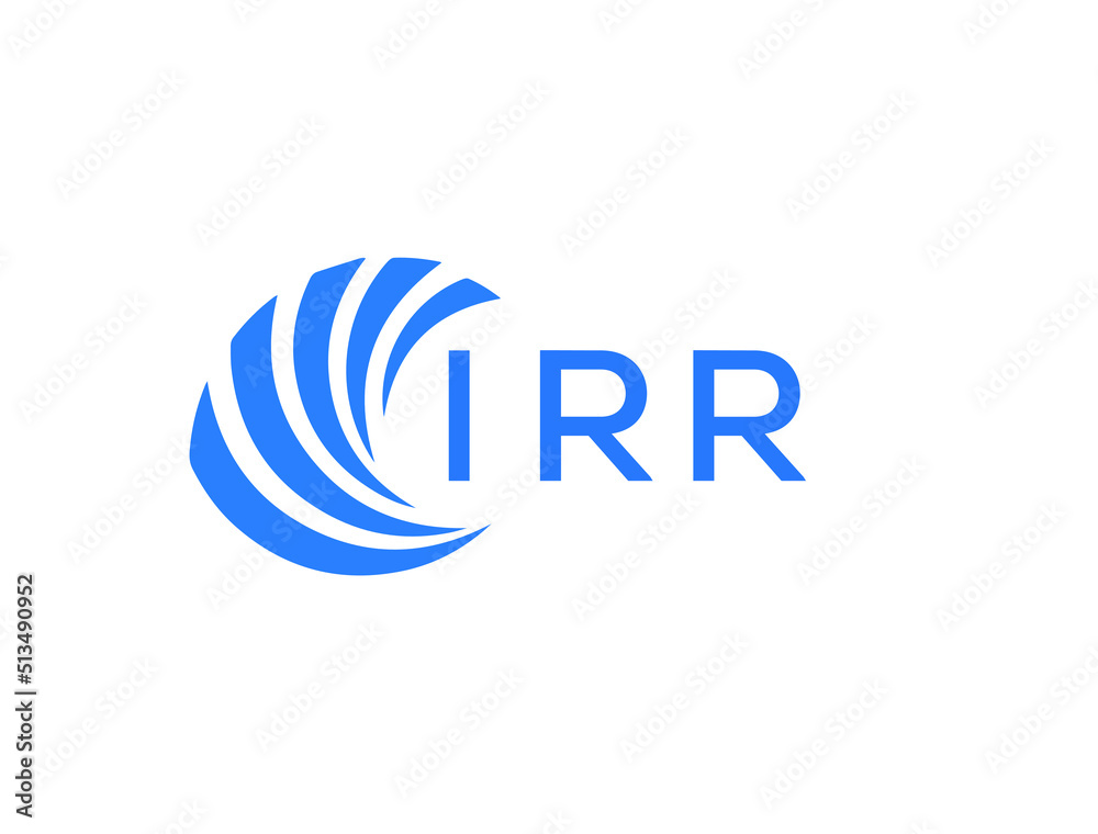 IRR Flat accounting logo design on white background. IRR creative initials Growth graph letter logo concept. IRR business finance logo design.
IRR Flat accounting logo design on white background. IRR creative initials Growth graph letter logo concept. IRR business finance logo design.