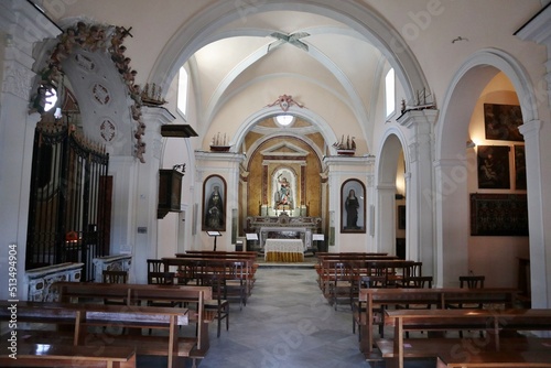 Forio - Interno della Chiesa del Soccorso
