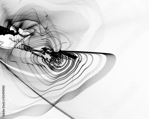 Obraz na płótnie Creative wavy multi color background for banner design. w salonie