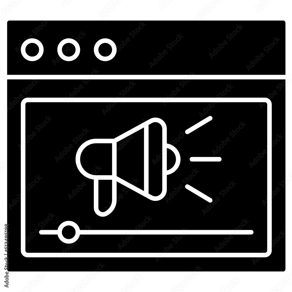 advertising icon advertising icon
