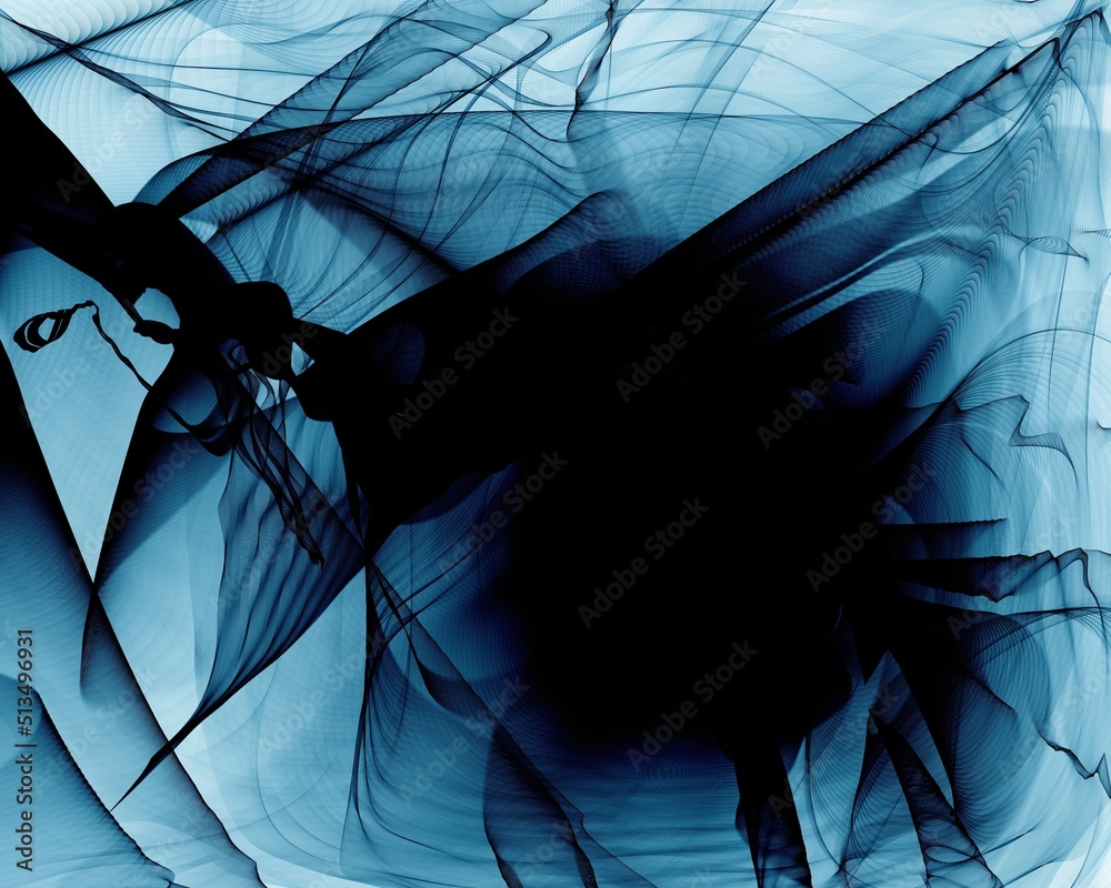 Creative wavy multi color background for banner design.