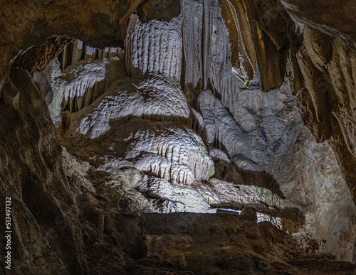 The Cave of the Lakes, located on the road Kalavrita-Kleitoria at 827 m ASL, Achaea region, Peloponnes peninsula, West Greece, Greece. photo