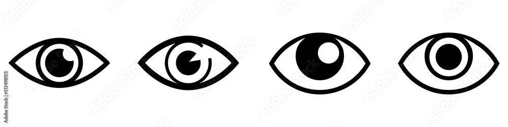 Eye Vector icon. view illustration sign collection. look symbol. vision logo. Eye Vector icon. view illustration sign collection. look symbol. vision logo.