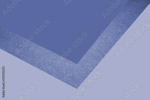 abstract cyan blue background with lines forming triangle looks like side view of an open book plain vs textured cover