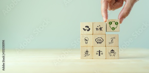 Foto ESG integration concept