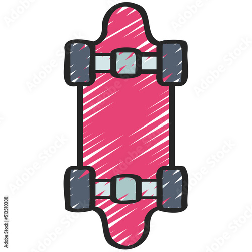 Longboard Icon