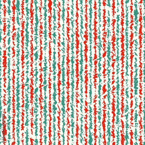 Abstract Splattered Textured Striped Pattern