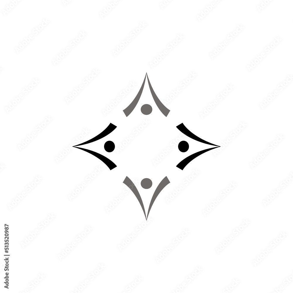 group icon logo vector illustration design group icon logo vector illustration design