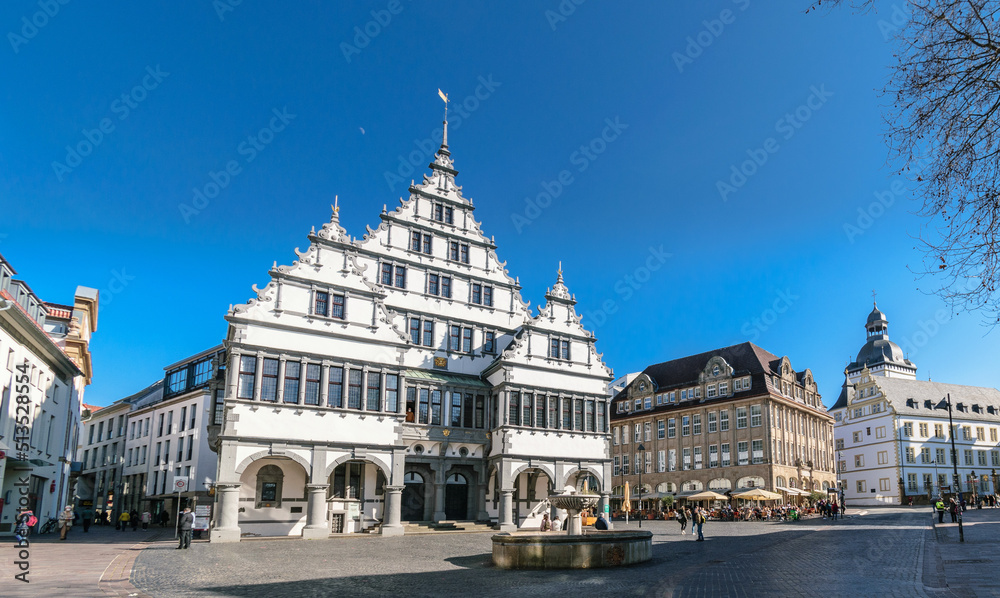Rathausplatz von Paderborn