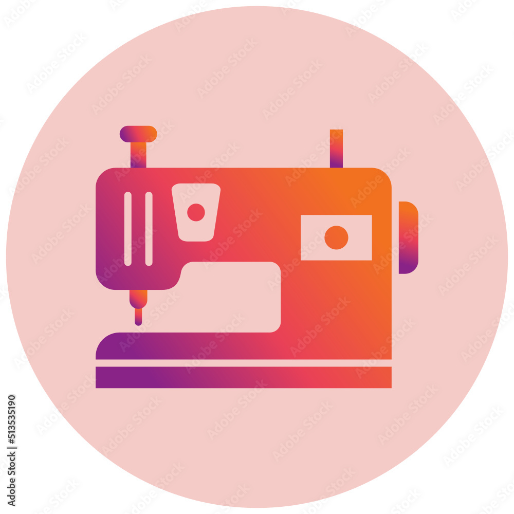 Sewing Machine Icon Sewing Machine Icon