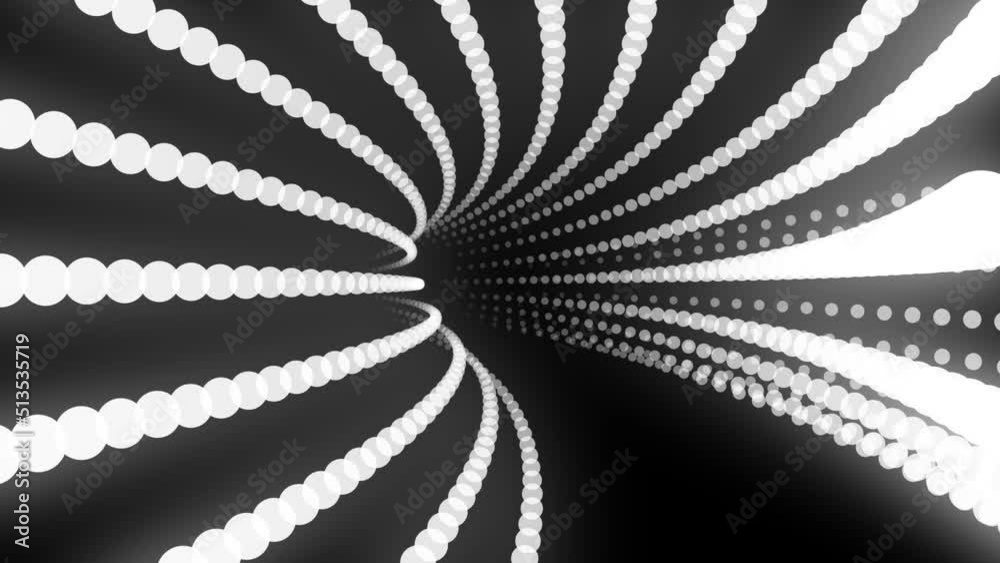 Colorful tunnel in endless motion - Tunnel colorato in movimento infinito
