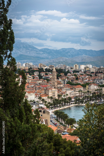 Cityscape from Marjan Hill, Split, Croatia