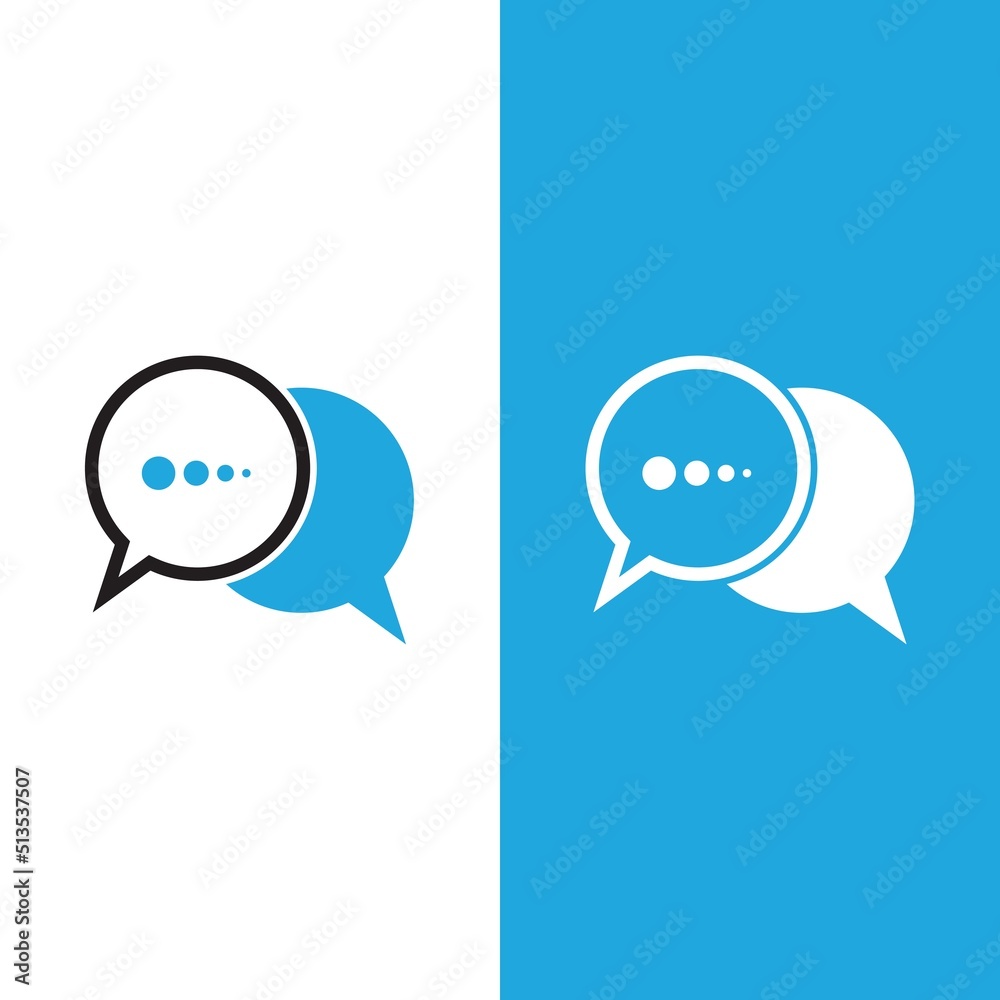 Speech bubble icon vector illustration Speech bubble icon vector illustration