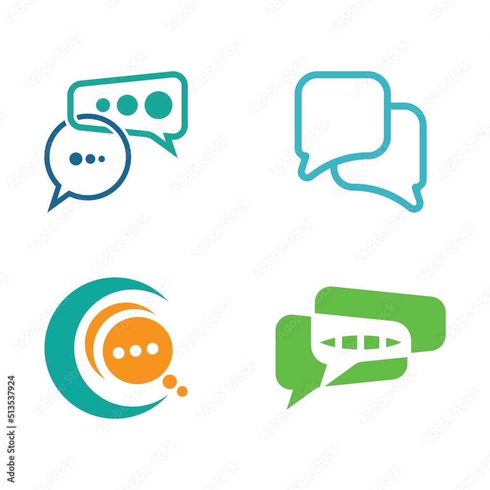 Speech bubble icon vector illustration Speech bubble icon vector illustration