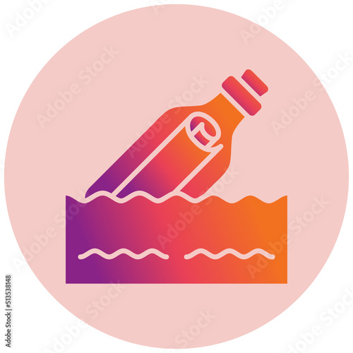 Message Bottle Icon