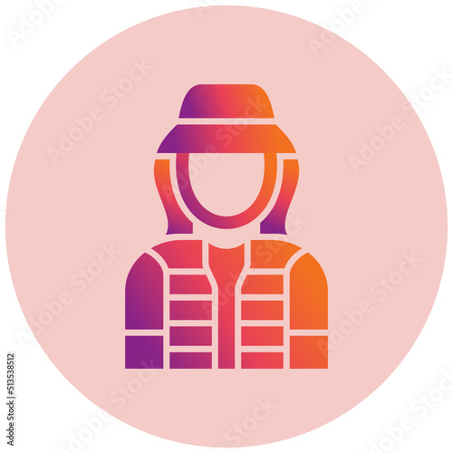Fisherwoman Icon