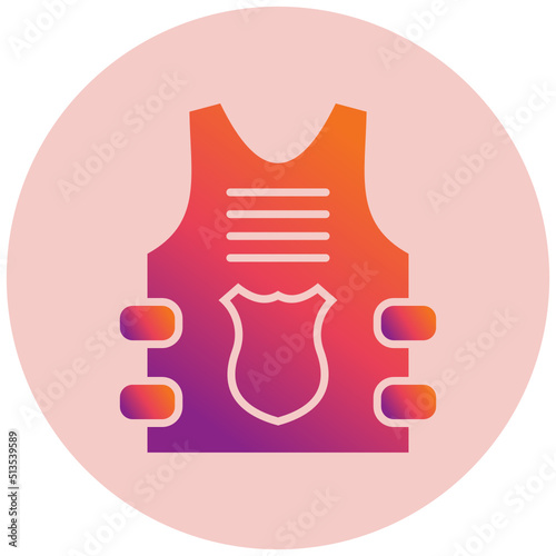 Bulletproof vest Icon
