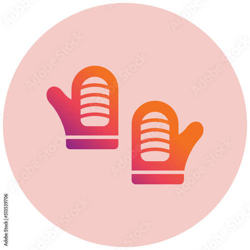 Oven glove Icon