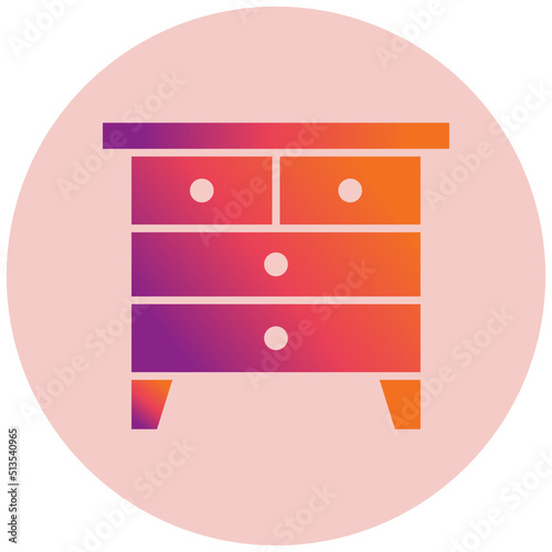 Chest of Drawers Icon