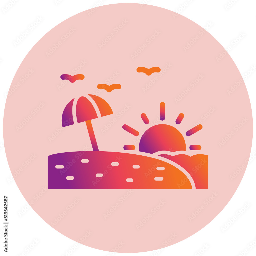 Sunset Icon Sunset Icon