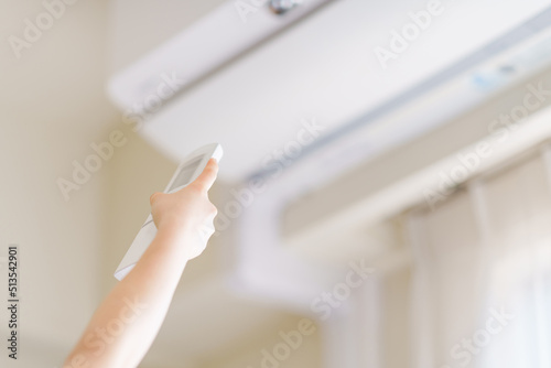 Картината върху платно エアコン　28度　設定　【 節電 の イメージ 】