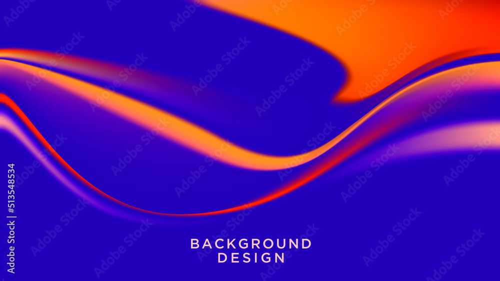 Fototapeta premium ABSTRACT COLORFUL GRADIENT MESH BACKGROUND. GOOD FOR MODERN WALLPAPER ,COVER POSTER DESIGN