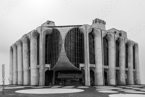 Abstract architecture of the 60s of the last century photo