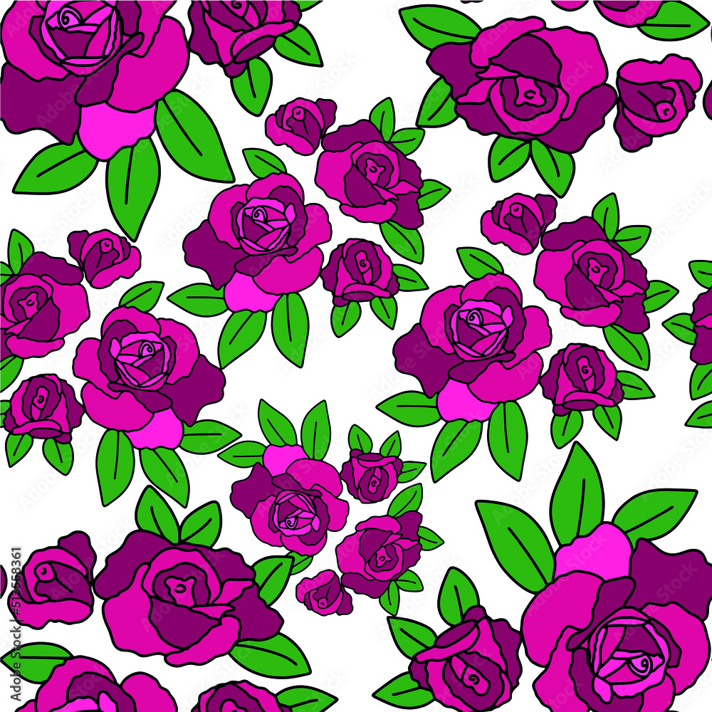 Seamless pattern for fabric. Bright flowers. Simple seamless pattern for decorating wallpaper, wrapping paper, fabric, background, etc. Background wallpaper, textiles, printing. Vector isolated flower Seamless pattern for fabric. Bright flowers. Simple seamless pattern for decorating wallpaper, wrapping paper, fabric, background, etc. Background wallpaper, textiles, printing. Vector isolated flower